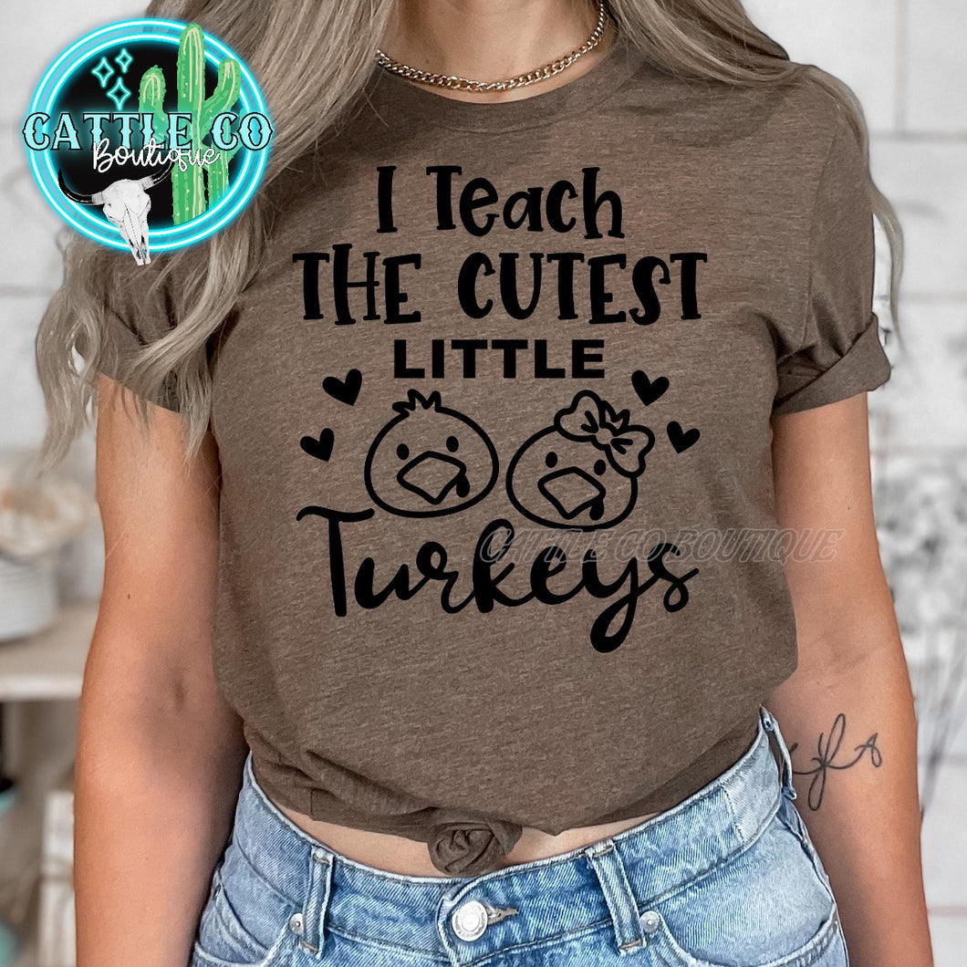 I TEACH THE CUTEST LITTLE TURKEYS