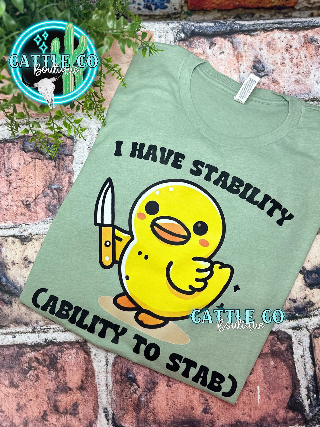 I Have Stability (Ability To Stab)