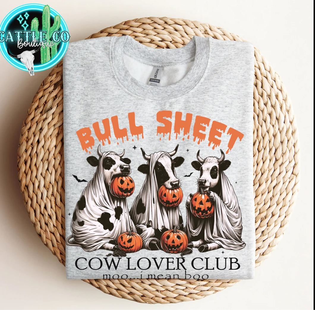 BULL SHEET COW LOVER CLUB