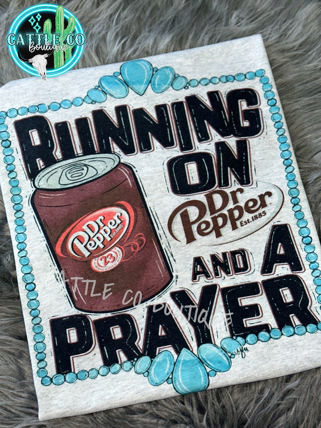 RUNNING ON DR PEPPER AND A PRAYER