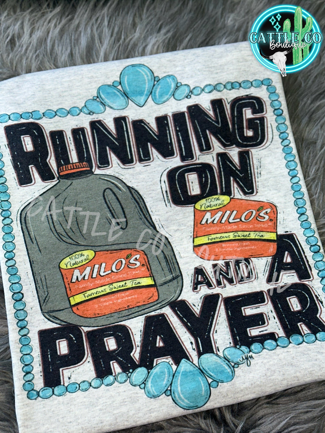 RUNNING ON MILO'S AND A PRAYER